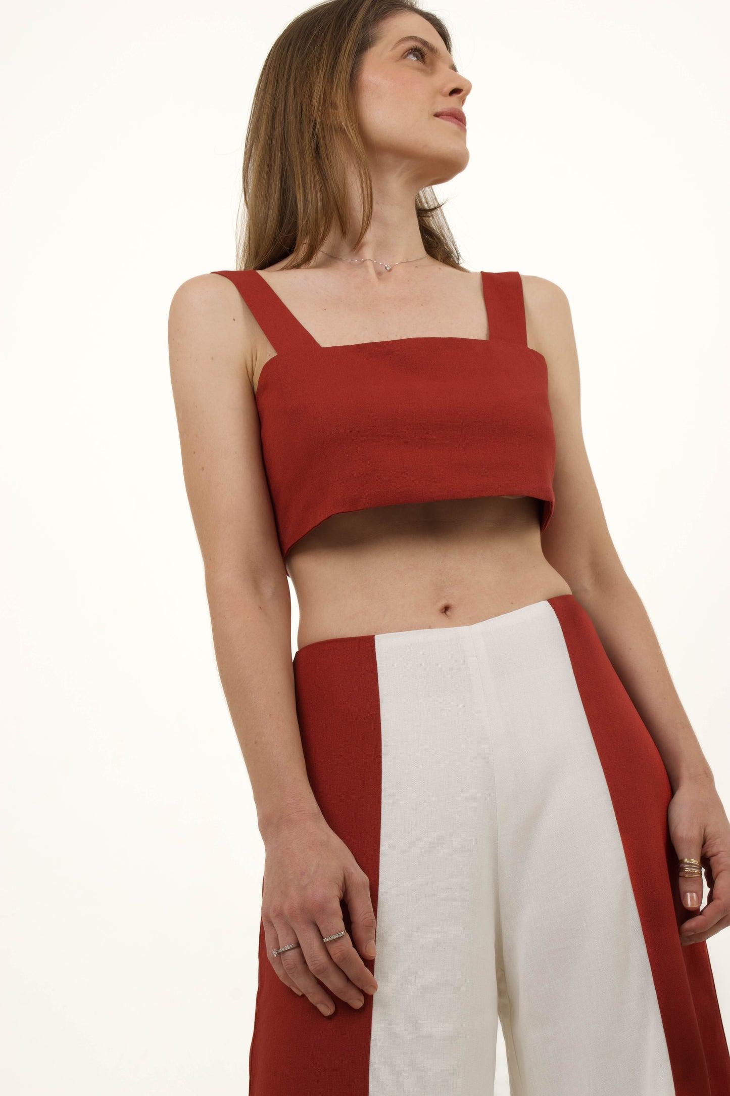 Sole Crop Top / Burgundy