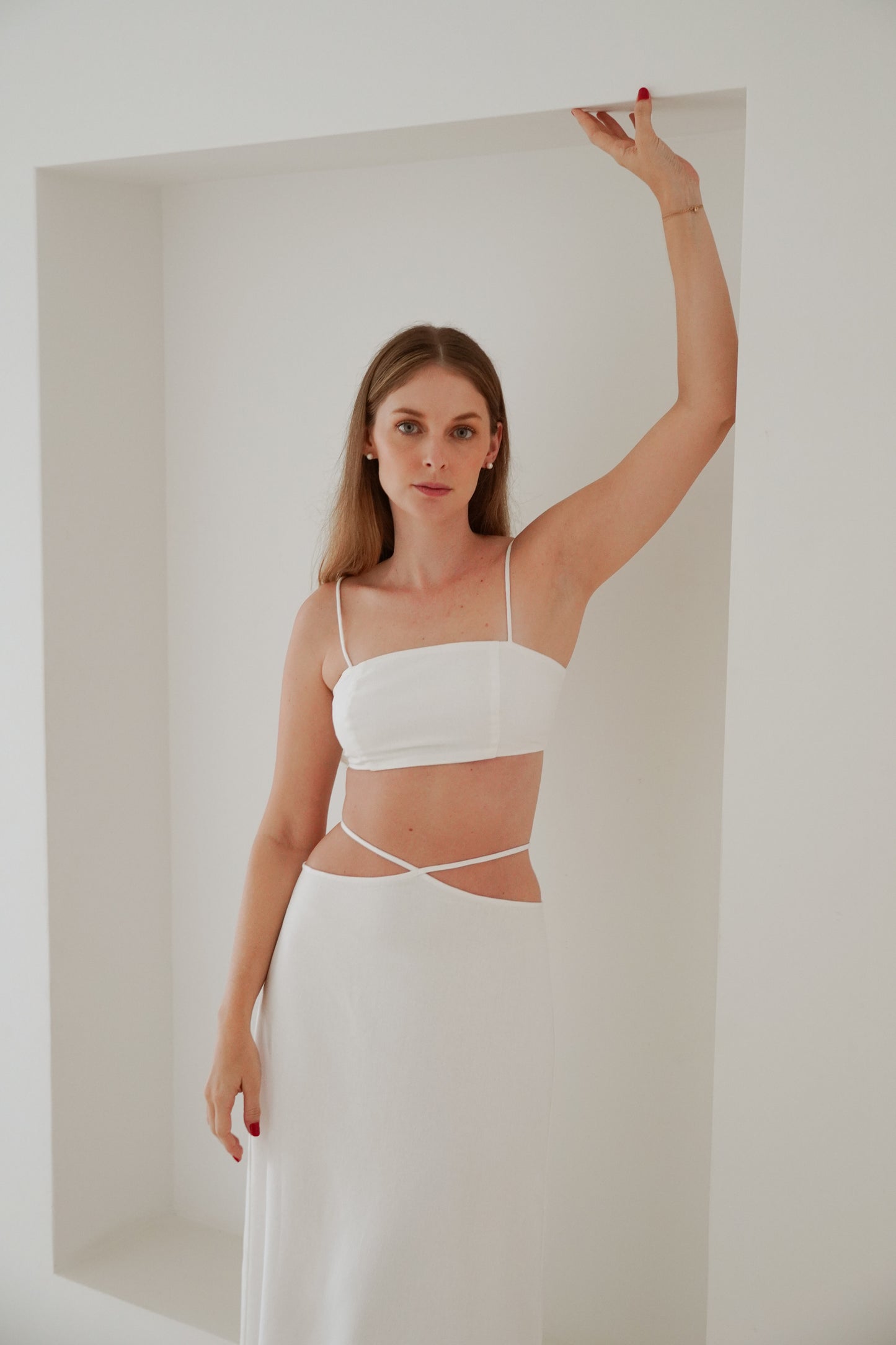 Bianca Crop Top / Off-White